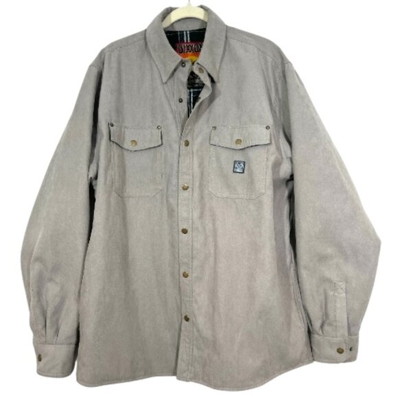 Dixxon Sheridan Shirt Jacket Mens Size XL Pre-Loved - Picture 1 of 4